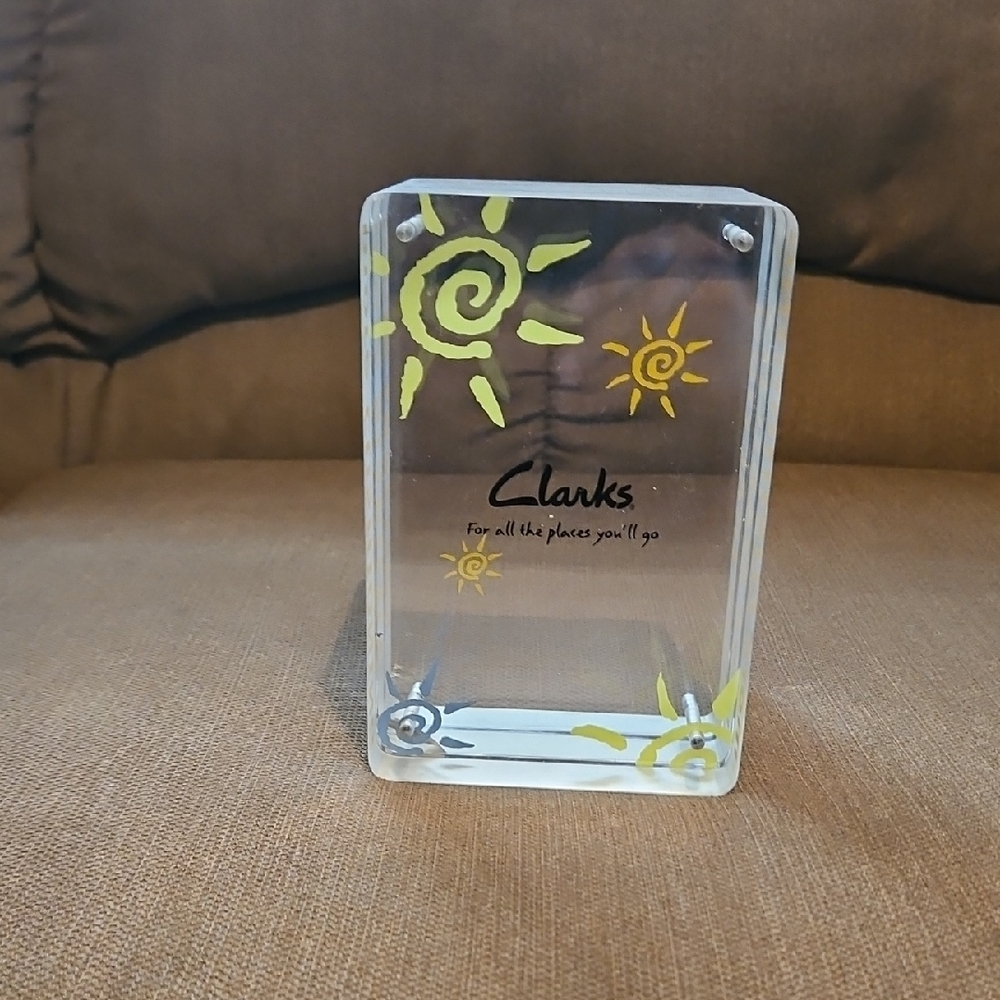 Clarks HUUGE Decorative Glass Paper Weight